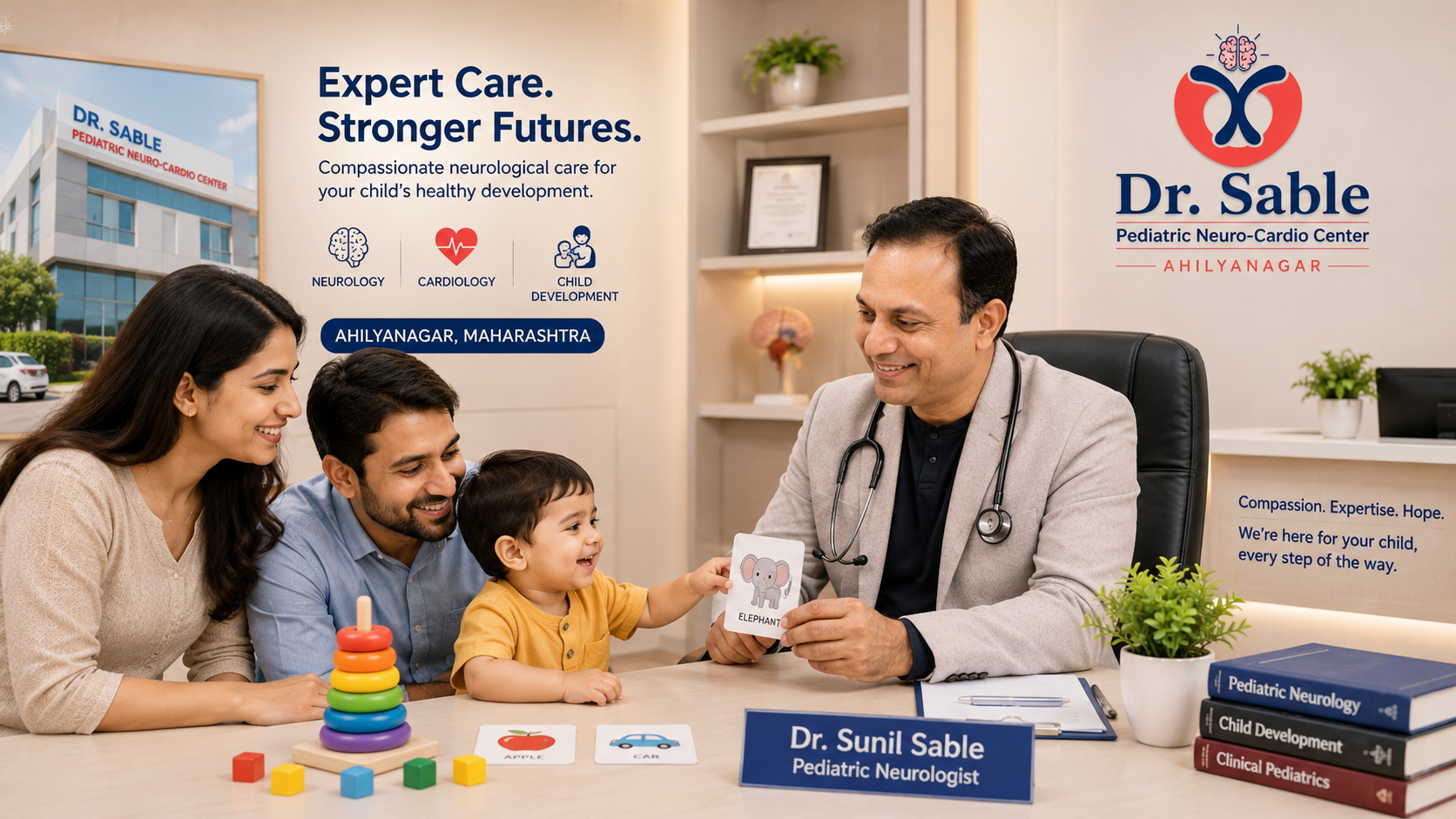 Child Development Clinic Ahilyanagar Dr Sunil Sable Pediatric Neurologist and Epilepsy Specialist Ahilynagar(Ahmednagar) Maharashtra