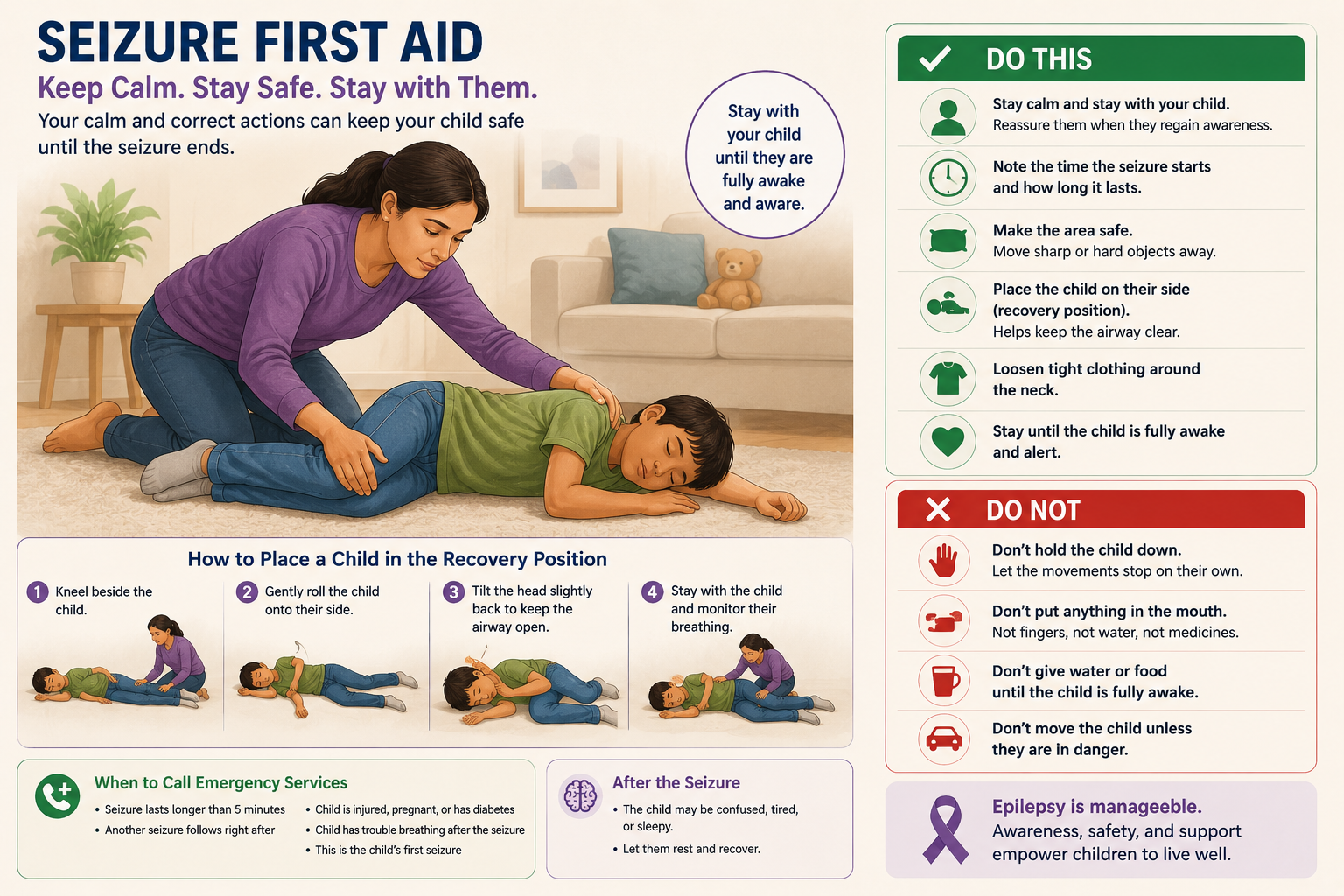 Seizure First Aid Dr Sunil Sable Best Pediatric Neurologist and Epilepsy Specialist Ahilyanagar