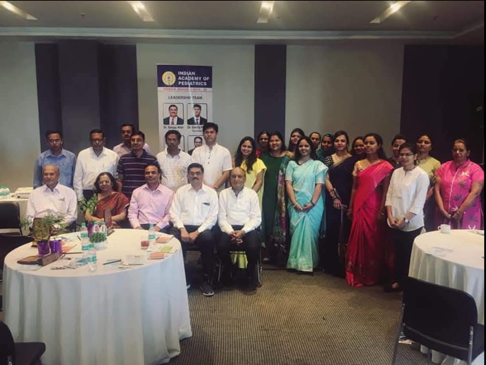 Felicitation after CME on Autism Indain Academy Of Peditric Nashik Dr Sunil Sable Pediatric Neurologist and Epilepsy Specialist Ahilynagar(Ahmednagar) Maharashtra