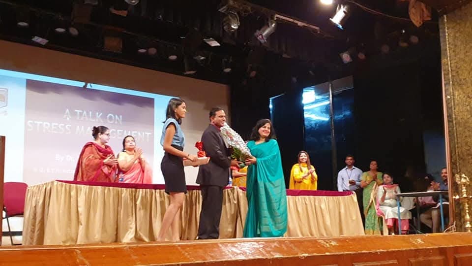 Felicitation at National College Mumbai Dr Sunil Sable Pediatric Neurologist and Epilepsy Specialist Ahilynagar(Ahmednagar) Maharashtra