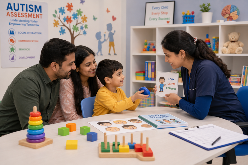 Pediatric autism assessment Dr Sunil Sable Best Pediatric Neurologist and Epilepsy Specialist Ahilyanagar,Maharashtra